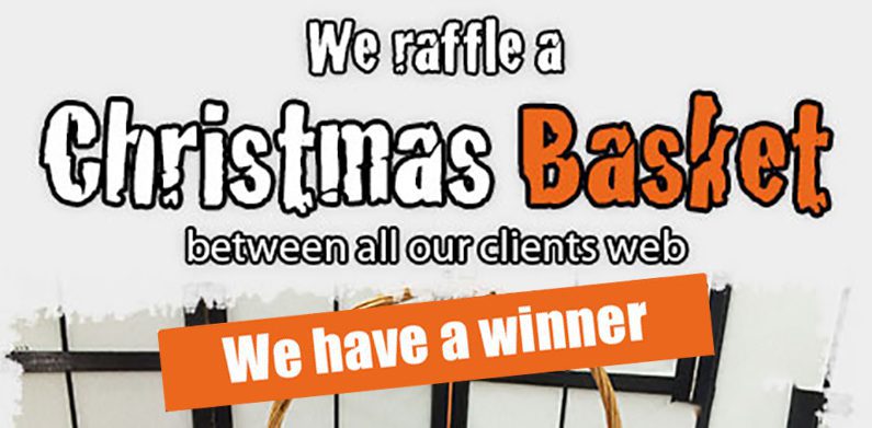 Raffle Christmas Basket