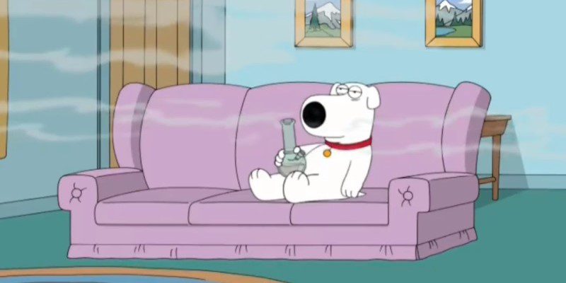 cartoon characters smoked marijuana