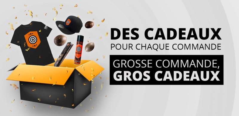 Un cadeau avec chaque commande !