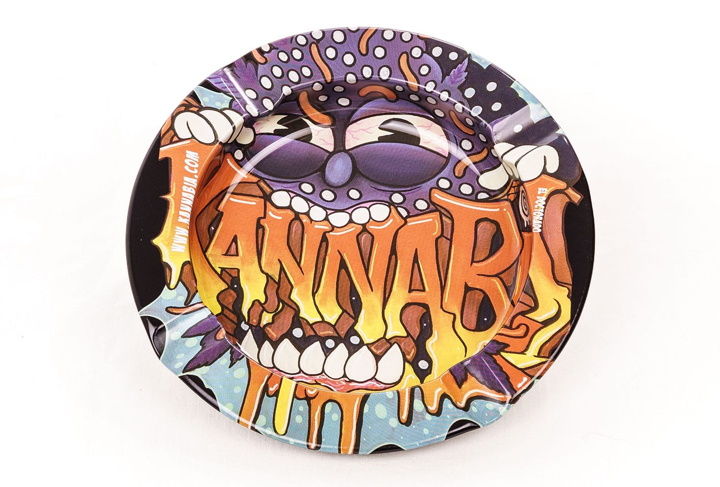 Merchandising - : Metal Ashtray 135 mm (2)
