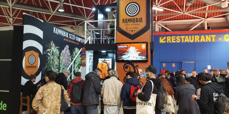 Kannabia alla Spannabis 2023, la fiera della cannabis “più grande del mondo”