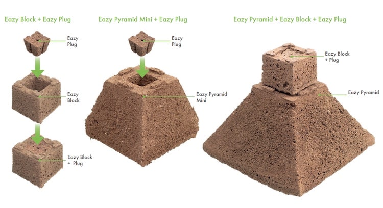 pyramidal substrates